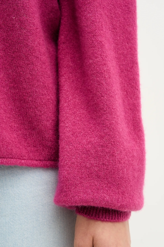 United Colors of Benetton sweter 11CZD204F różowy