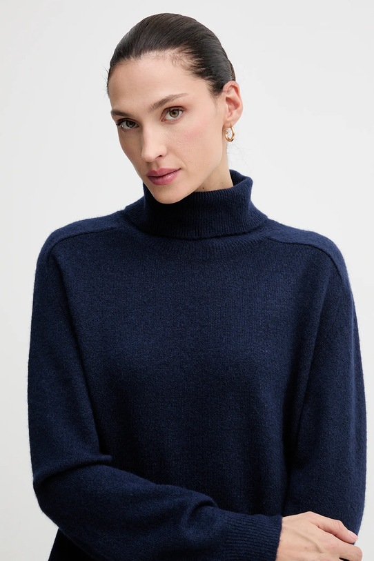United Colors of Benetton sweter granatowy 11CZD204F
