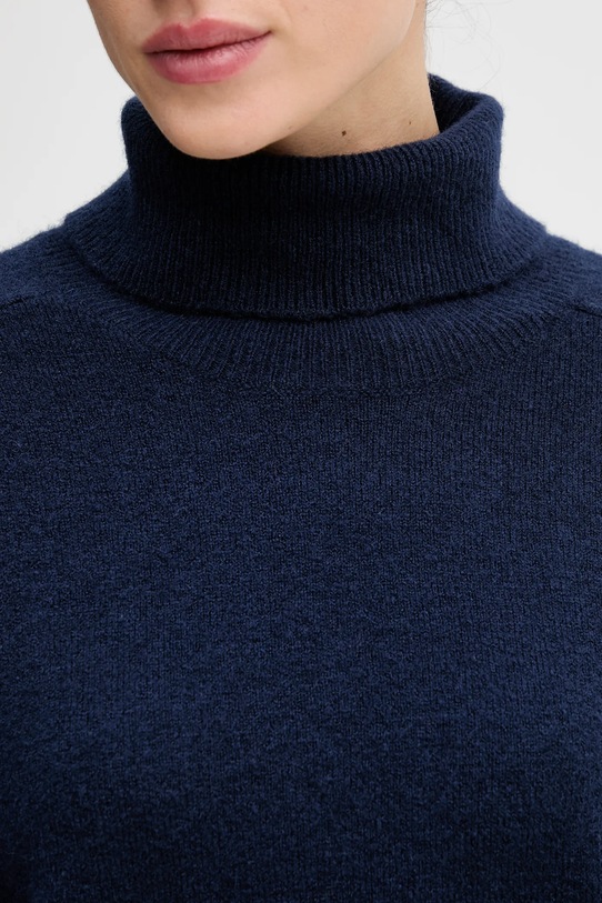 United Colors of Benetton sweter 11CZD204F granatowy