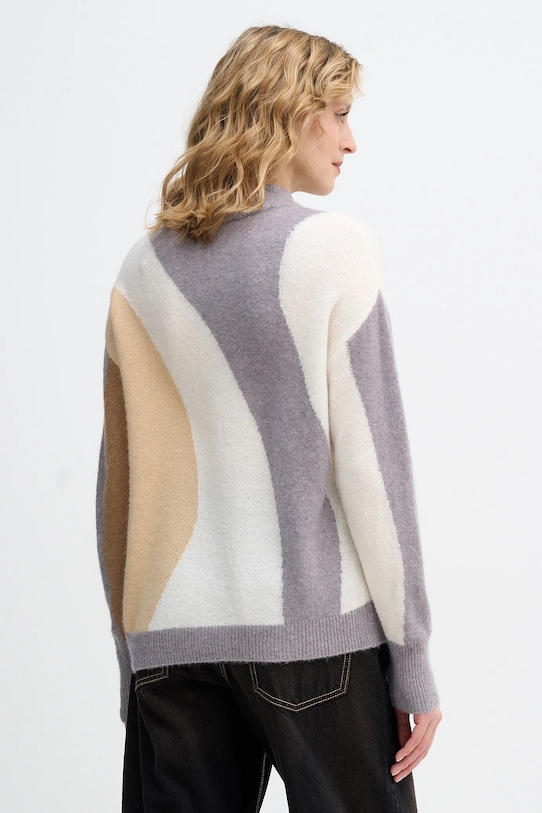 Odjeća Pulover s dodatkom vune United Colors of Benetton 11CZE10ER siva
