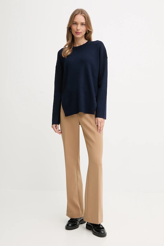 United Colors of Benetton sweter 17Q3D10F9 granatowy AW25