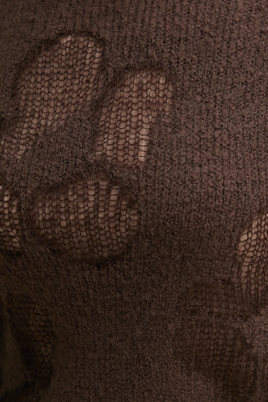 United Colors of Benetton sweter z dodatkiem wełny 18L4E10EV zielony