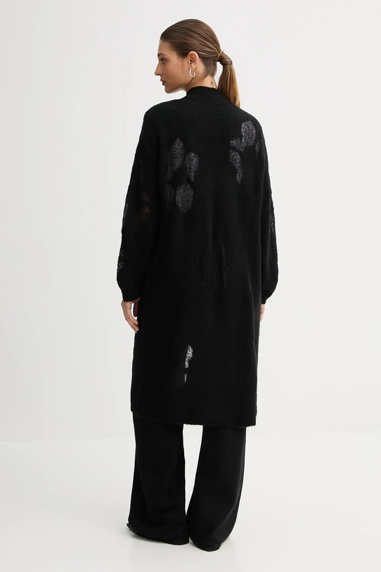 Odzież United Colors of Benetton sweter z dodatkiem wełny 18L4EN00J czarny