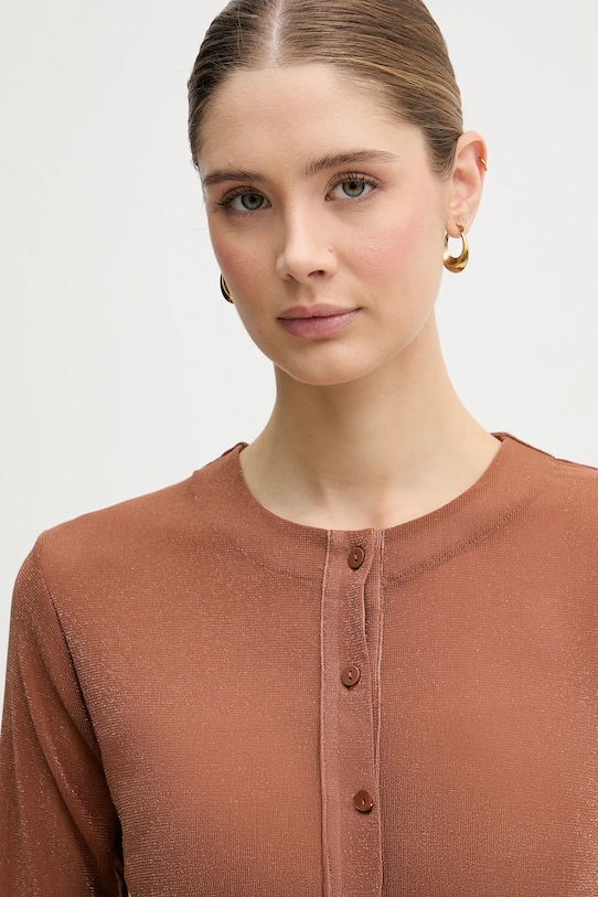 United Colors of Benetton kardigan brązowy 33UXD500Y