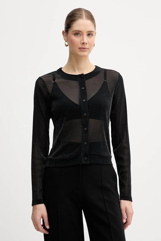 United Colors of Benetton kardigan pozostałe czarny 33UXD500Y