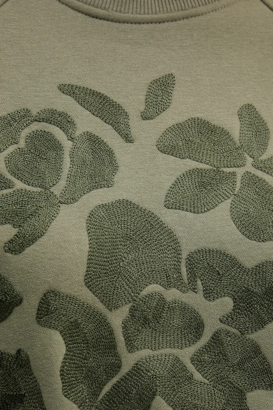 United Colors of Benetton bluza 3MTZD10B6 zielony