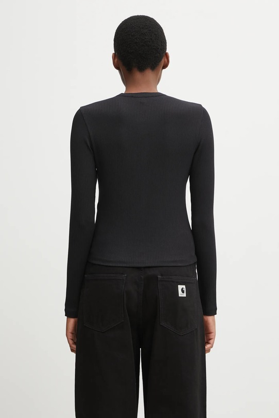 Дрехи Жилетка Maison Kitsuné Ribbed Baby Fox PW00512KJ0134 черен