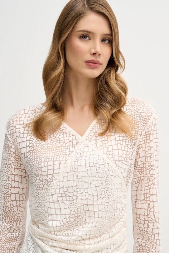 Sisley bluzka beżowy 3NDXL401A