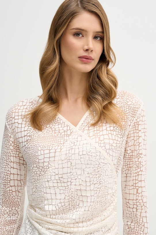 Sisley bluzka beżowy 3NDXL401A