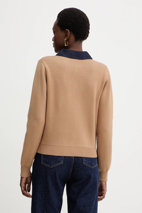 Odzież Morgan kardigan MJEANE beżowy