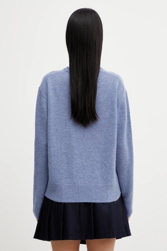 Oblečenie Vlnený sveter Sporty & Rich SRC Cashmere WS07666302BL11 modrá