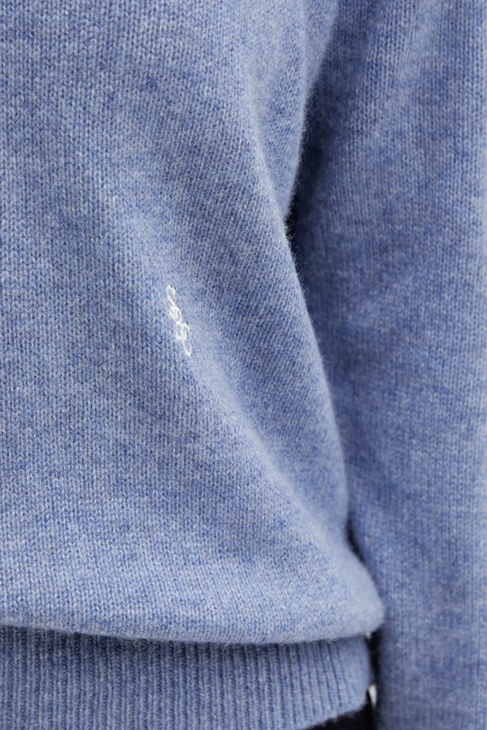 Vlnený sveter Sporty & Rich SRC Cashmere modrá WS07666302BL11