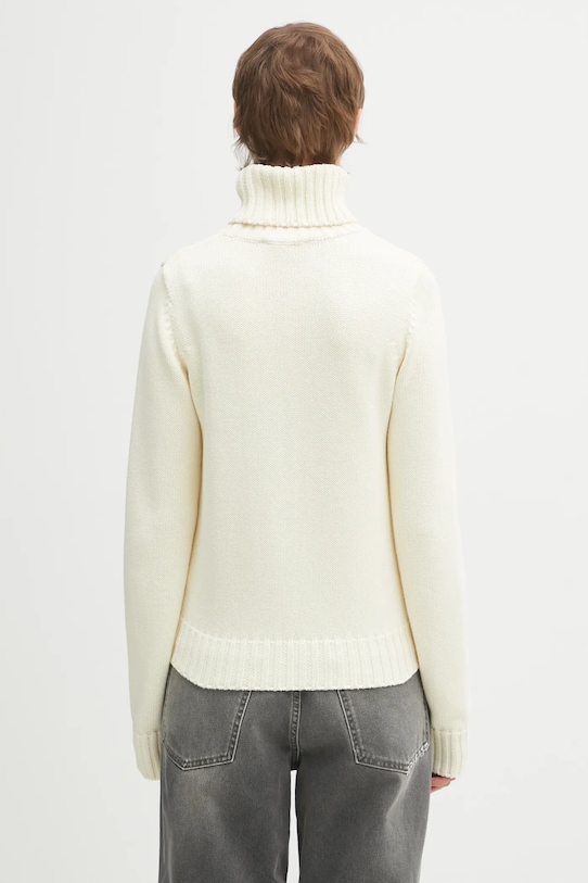 Oblečení Bavlněný svetr Sporty & Rich Horse Knitted WS07265245WH37 béžová