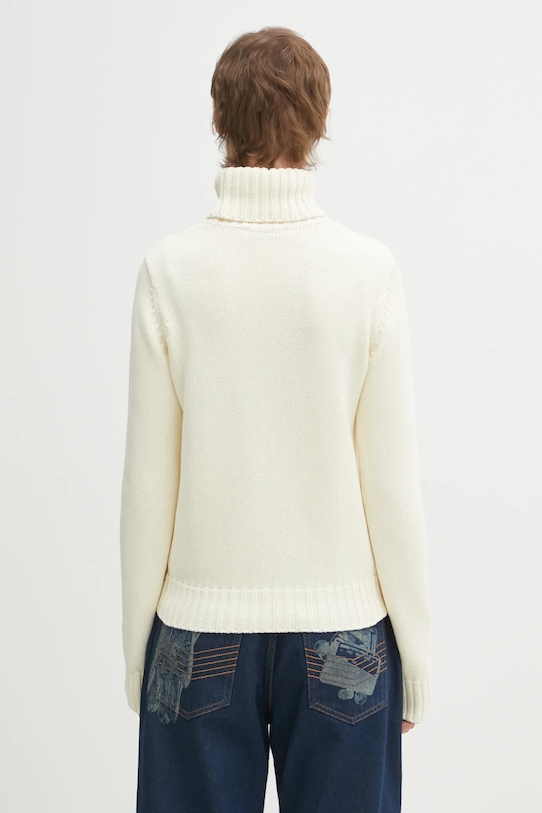 Oblečení Bavlněný svetr Sporty & Rich S&R Nautical Knitted WS07263178WH37 béžová