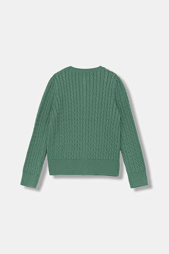 Polo Ralph Lauren kardigan bawełniany dziecięcy 312919829006 zielony AW25