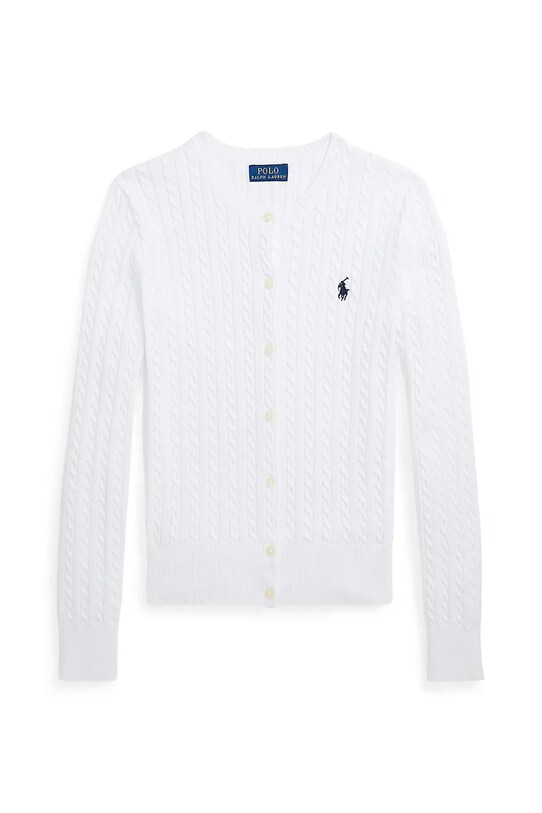 Polo Ralph Lauren kardigan 313543047064 biały AW25