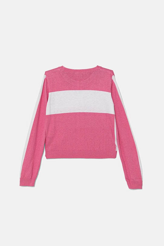 Guess sweter dziecięcy J5YR00.Z3GW0.9BYA różowy AW25