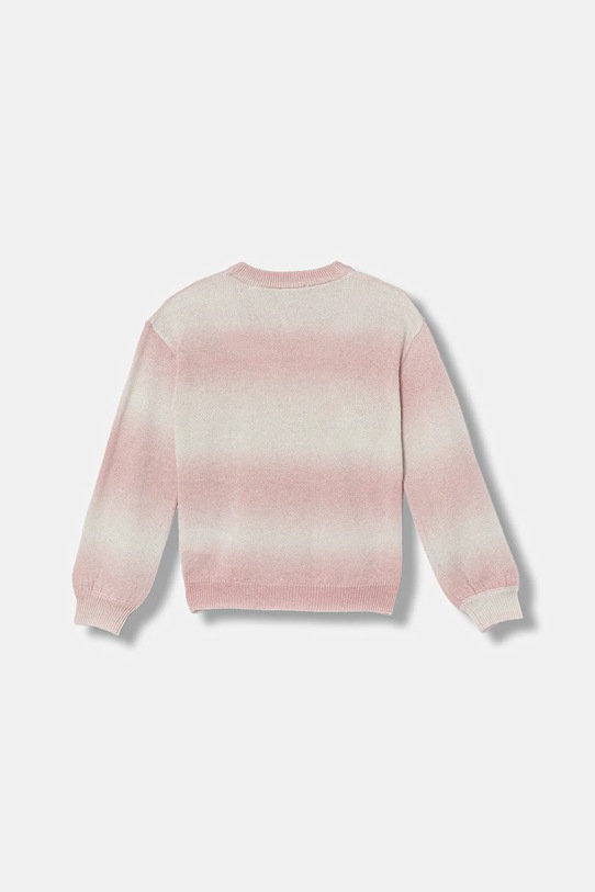 Guess sweter z domieszką wełny dziecięcy J5YR04.Z3OQ0.9BYA różowy AW25