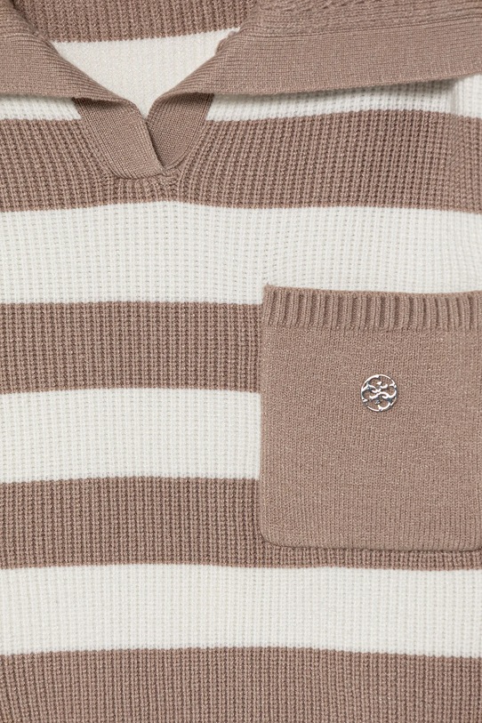 Dziewczynka Guess sweter dziecięcy J5YR05.Z3FU0.9BYA beżowy