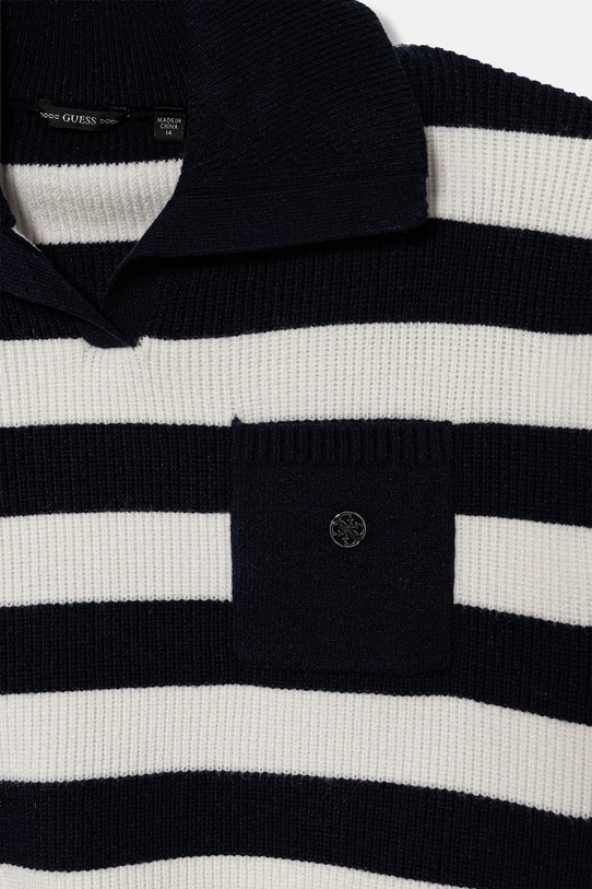 Dziewczynka Guess sweter dziecięcy J5YR05.Z3FU0.9BYA granatowy