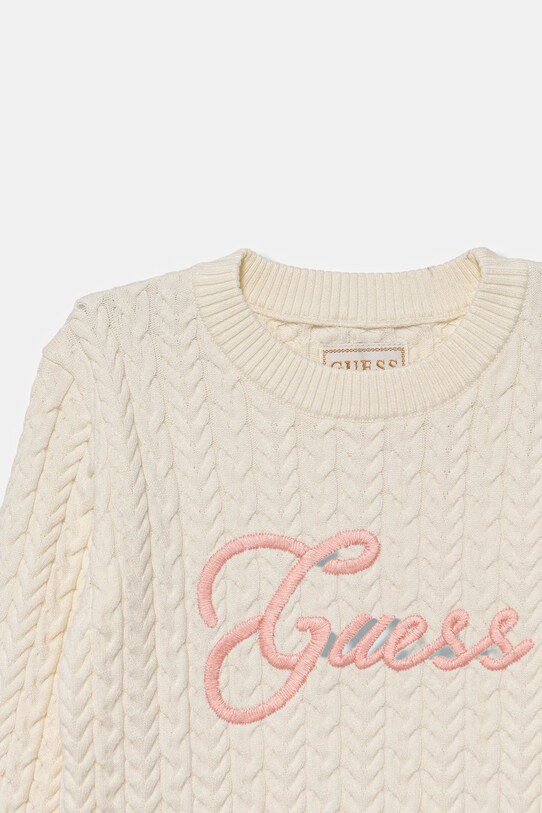 Dziewczynka Guess sweter dziecięcy K5YR04.Z3OI0.9BYA beżowy