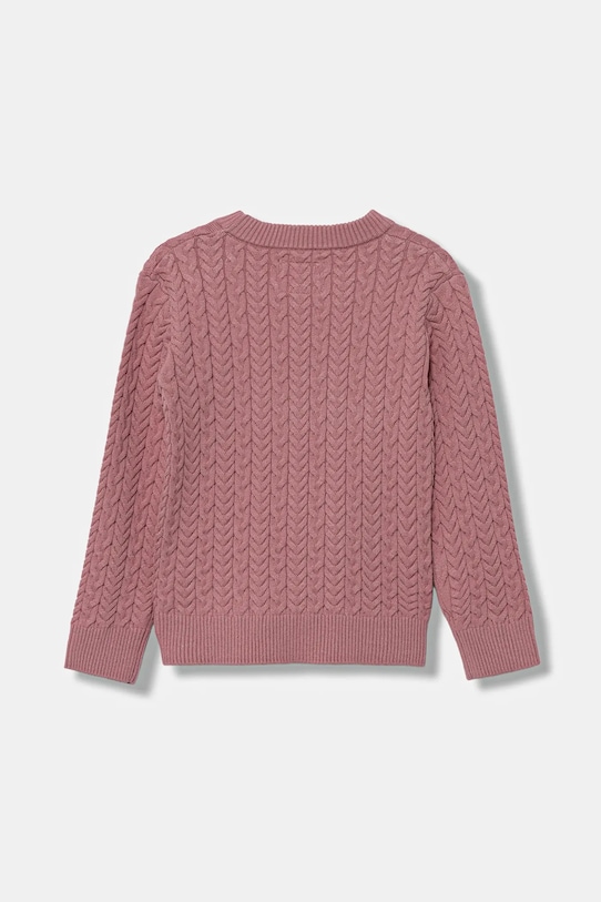 Guess sweter dziecięcy K5YR04.Z3OI0.9BYA różowy AW25