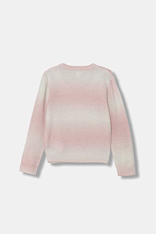 Guess sweter z domieszką wełny dziecięcy K5YR07.Z3OQ0.9BYA różowy AW25