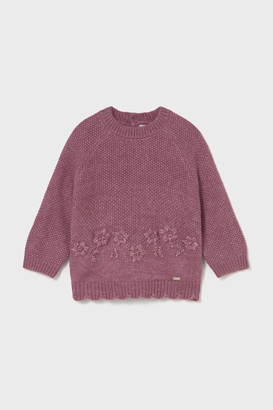 Mayoral sweter niemowlęcy średniej grubości różowy 2352.4B.Baby.9BYA