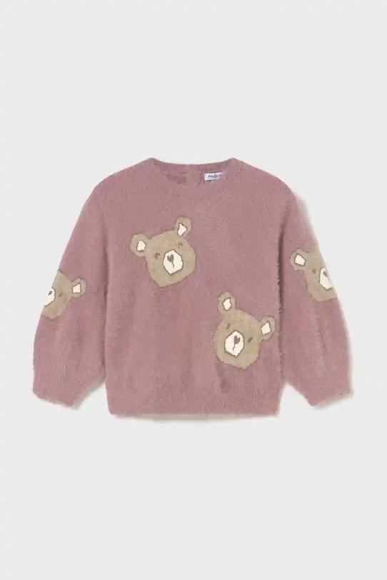 Mayoral sweter dziecięcy pozostałe różowy 2356.4H.Baby.9BYA