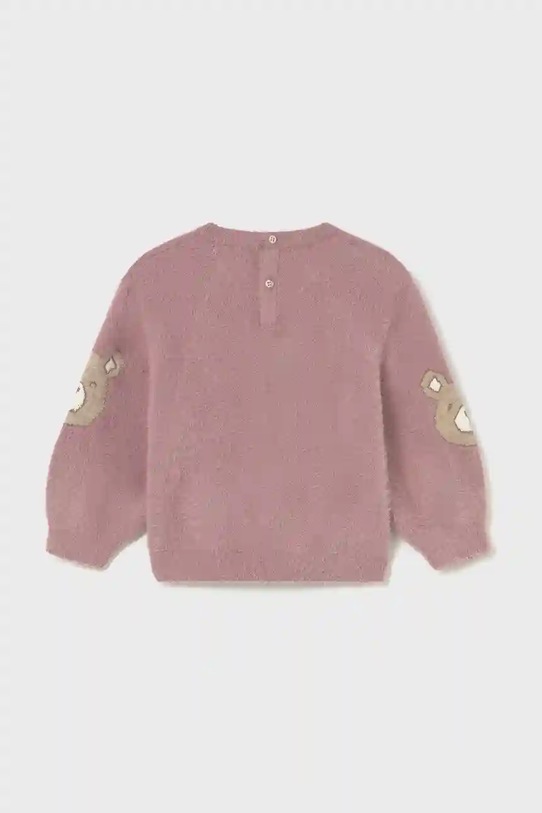 Mayoral sweter dziecięcy 2356.4H.Baby.9BYA różowy AW25
