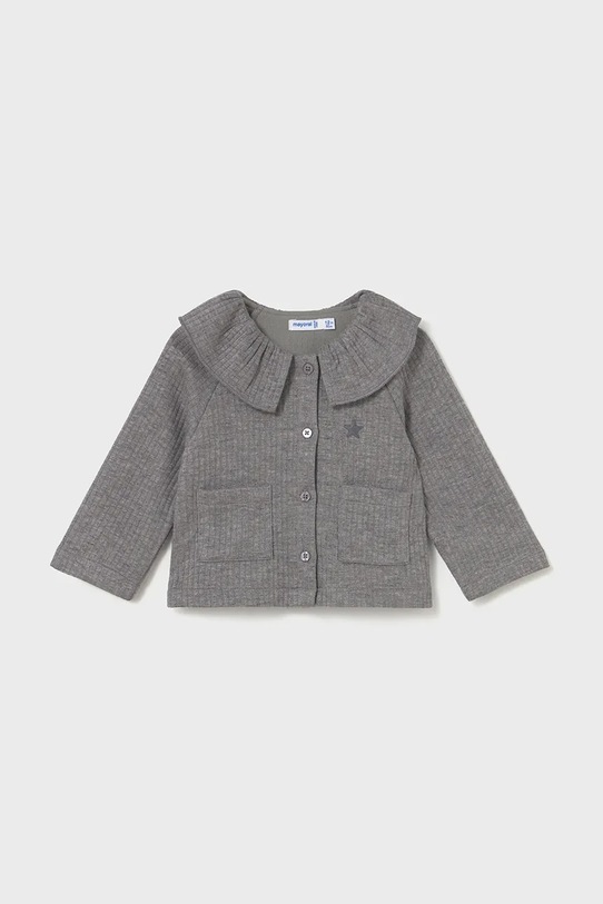 Dětský kardigan Mayoral 2431.4K.Baby.9BYA šedá AW25