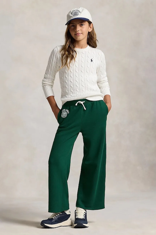 Polo Ralph Lauren gyerek pamut pulóver fehér 313901316013