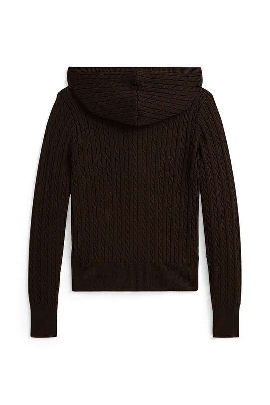 Polo Ralph Lauren maglione per bambini con misto lana 313916533015 marrone AW25