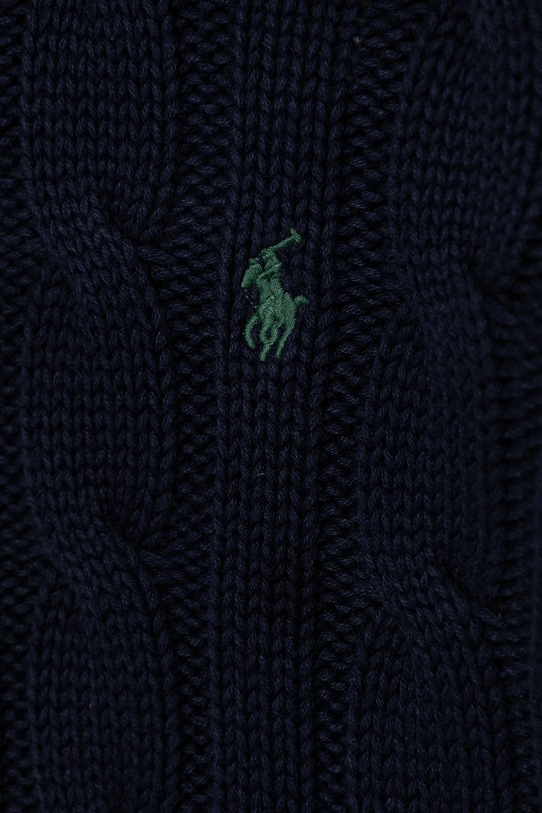 Dievča Detský bavlnený sveter Polo Ralph Lauren 313978862001 tmavomodrá