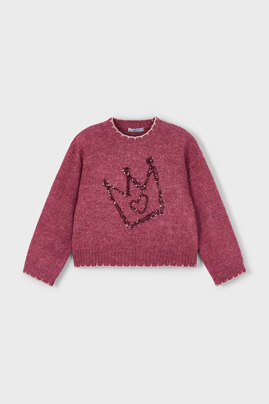 Mayoral pulover copii 4305.6H.Mini.9BYA rosu AW25