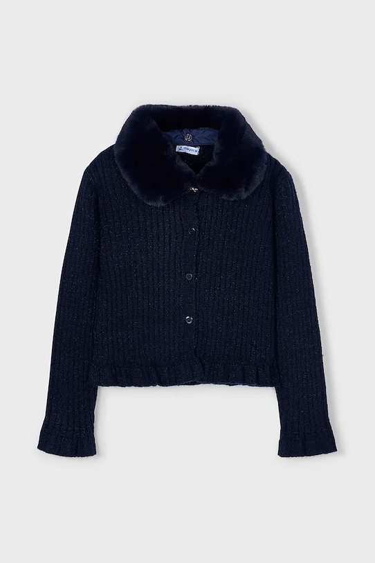 Mayoral cardigan copii melanj bleumarin 4311.6L.Mini.9BYA