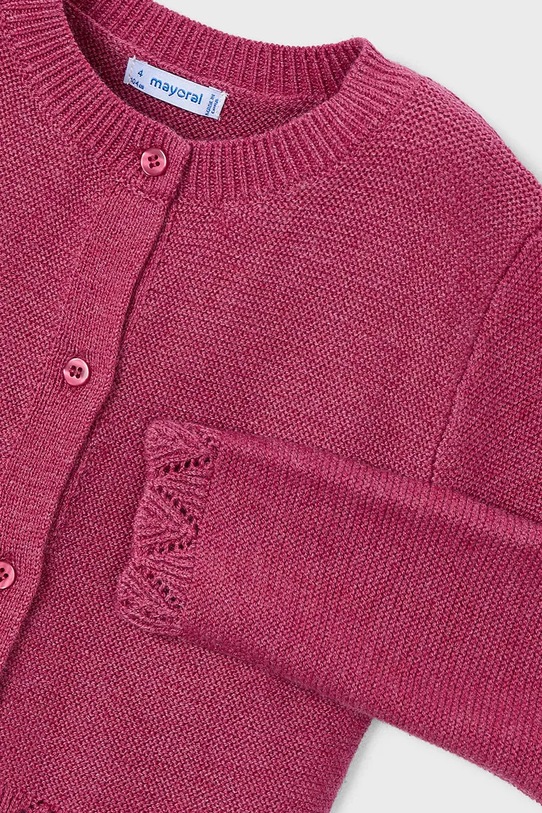 Dziewczynka Mayoral sweter dziecięcy 4312.6L.Mini.9BYA bordowy
