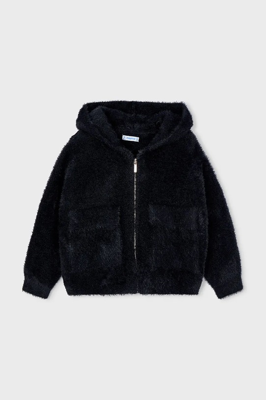 Mayoral cardigan per bambini a maglia fine nero 4316.6C.Mini.9BYA