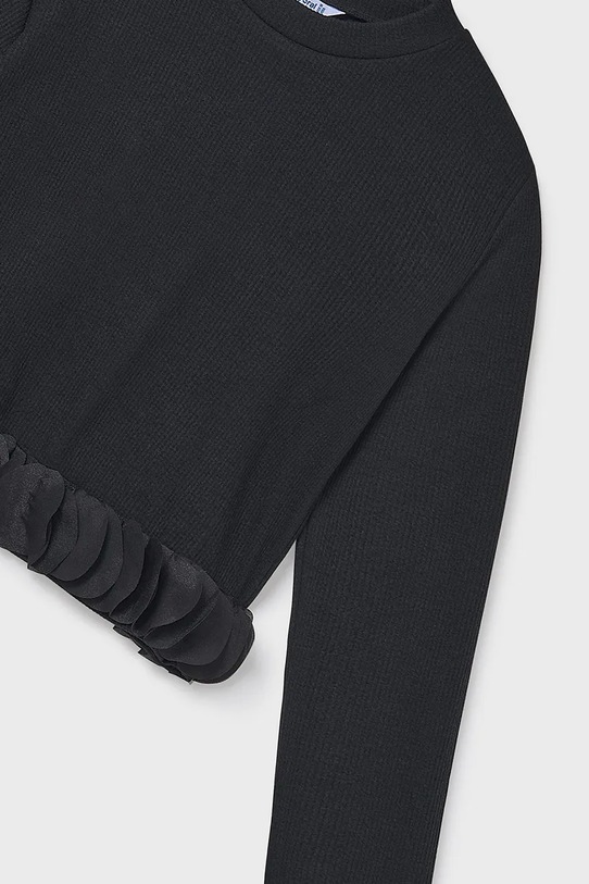 Mayoral sweter dziecięcy czarny 7030.8B.Junior.9BYA