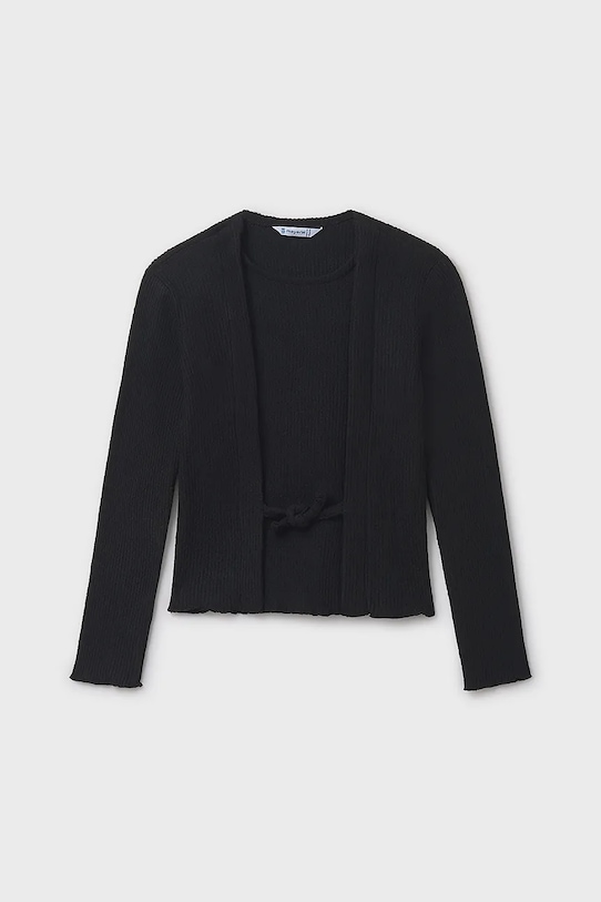 Mayoral sweter dziecięcy cienka czarny 7033.8E.Junior.9BYA