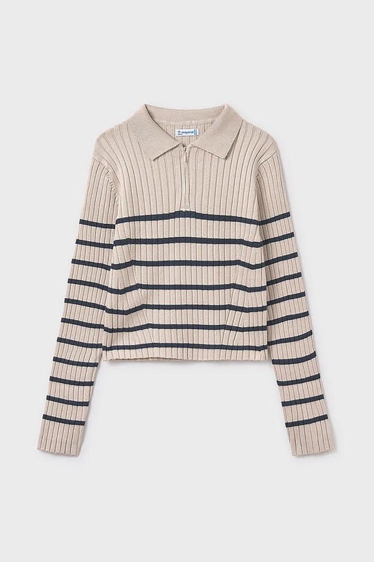 Παιδικό πουλόβερ Mayoral 7195.8G.Junior.9BYA μπεζ AW25