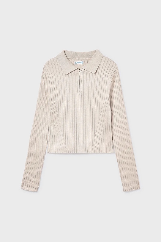 Mayoral pulover copii cu modele bej 7195.8G.Junior.9BYA