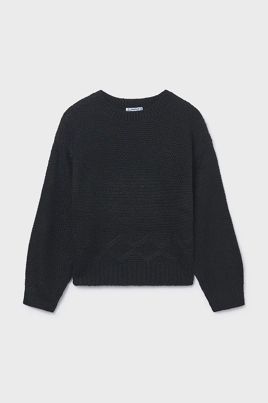 Mayoral pulover copii uni negru 7307.8A.Junior.9BYA