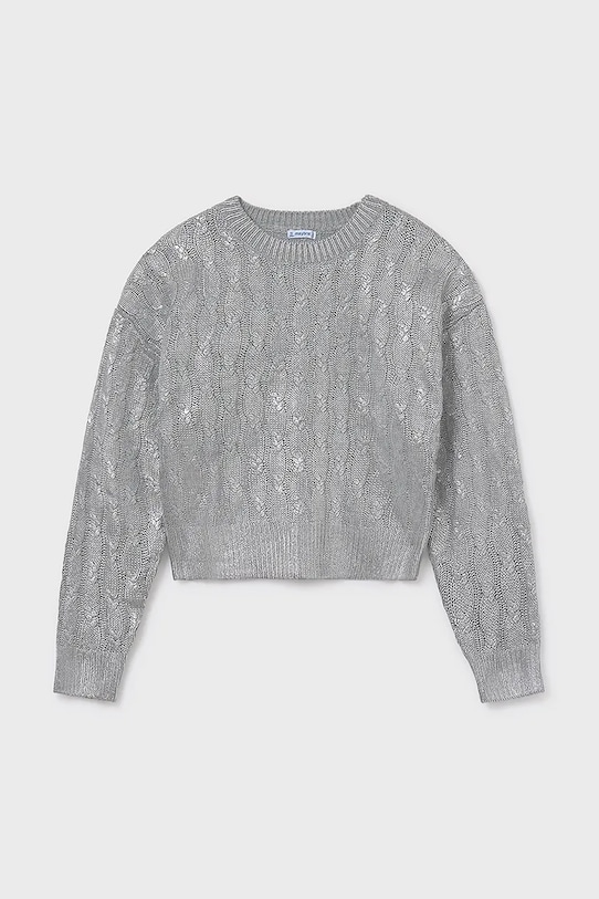 Mayoral pulover copii 7309.8A.Junior.9BYA gri AW25