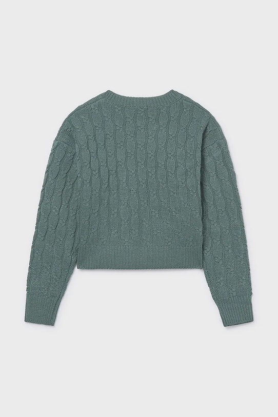 Детский свитер Mayoral 7309.8A.Junior.9BYA зелёный AW25
