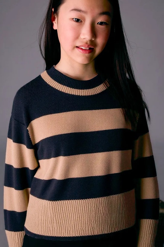 Детски пуловер Mayoral тънък кафяв 7311.8C.Junior.9BYA