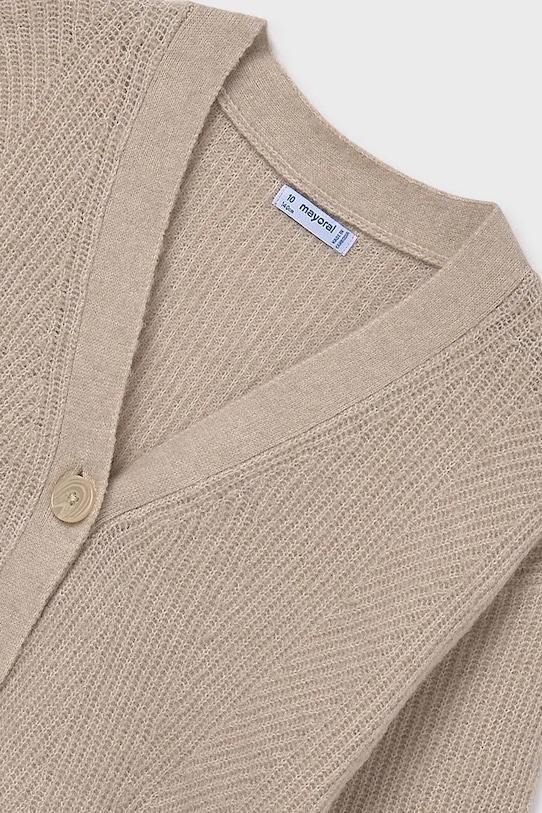 Mayoral cardigan copii bej 7317.8B.Junior.9BYA