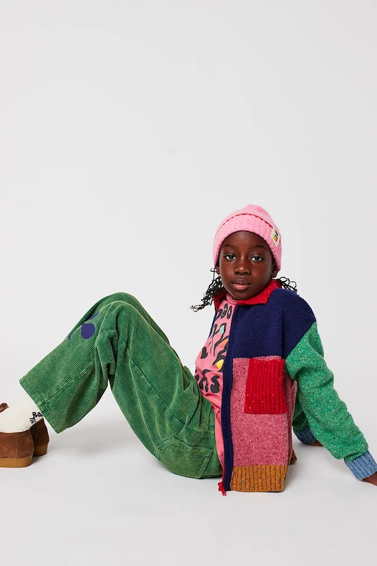 Детский шерстяной кардиган Bobo Choses 225AC117