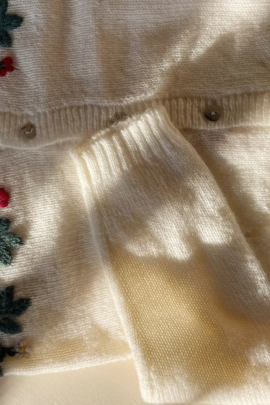 Παιδικό κάρδιγκαν Konges Sløjd MINIA FRILL CARDIGAN KS103913.9BYA
