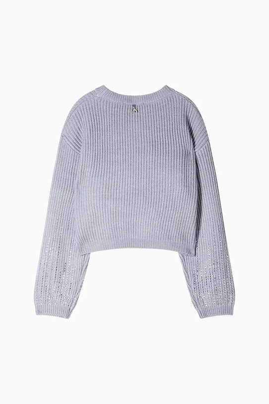 Παιδικό πουλόβερ Patrizia Pepe K277 7K0059 γκρί AW25